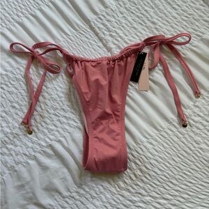 Victoria secret pink shine swim bottom